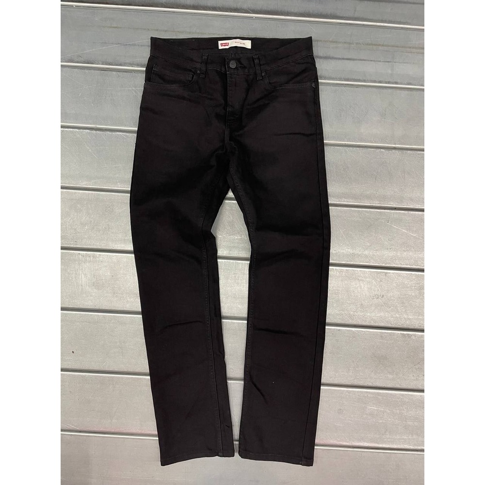 Levis 511 Slim Jeans Womens 30x30 Black Denim‎ Casual